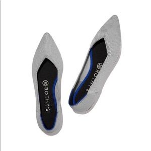 Rothy’s Pointed Toe Flat - Birdseed Flax